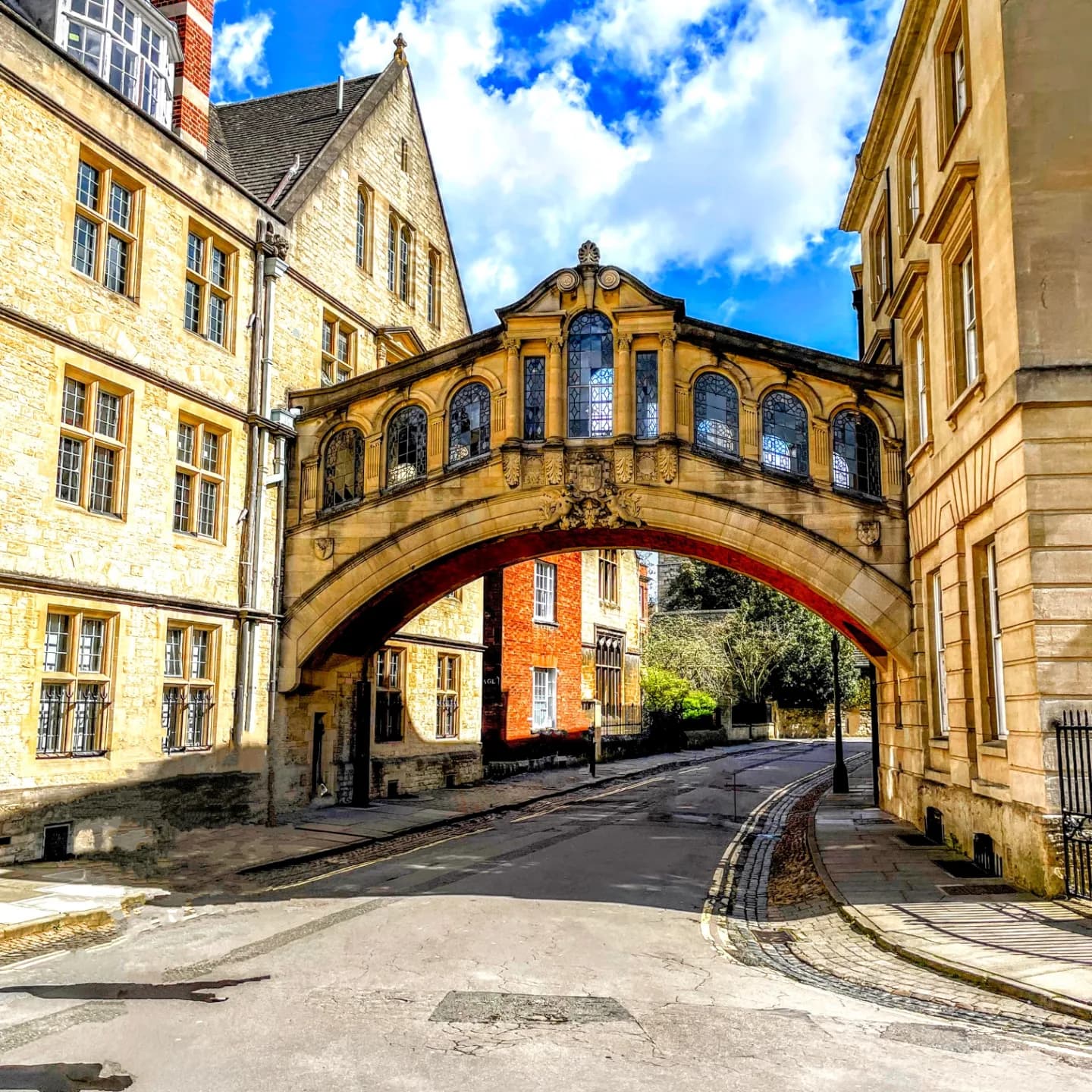 Oxford Hertford Bridge / Bridge of Sighs on New College Lane